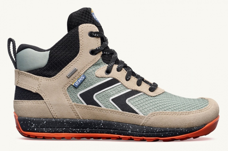 Barefoot Lems Primal Pursuit Mid Nieprzemakalne Beżowe Zielone Polska | ZOQ-93459