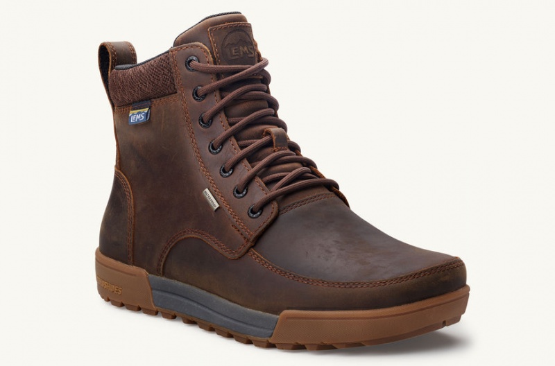 Buty Damskie Lems Boulder Summit Nieprzemakalne Czekolada Polska | ZTU-13521