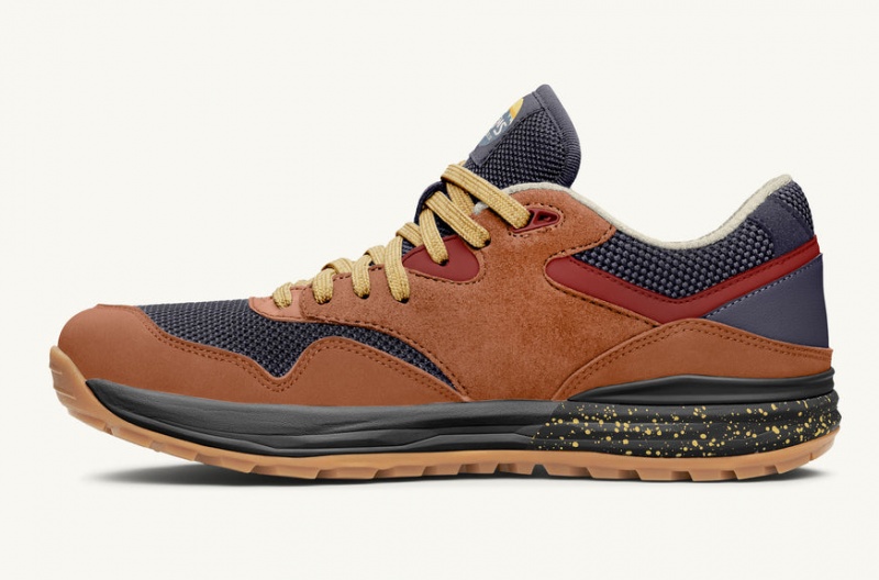 Buty Trekkingowe Lems Trailhead Brązowe Żółte Polska | GWF-27137