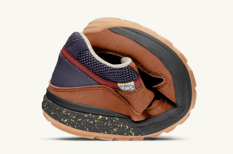 Buty Trekkingowe Lems Trailhead Brązowe Żółte Polska | GWF-27137