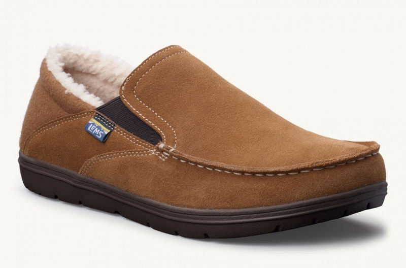 Buty Męskie Lems Drifter Fur Brązowe Polska | EZJ-66993