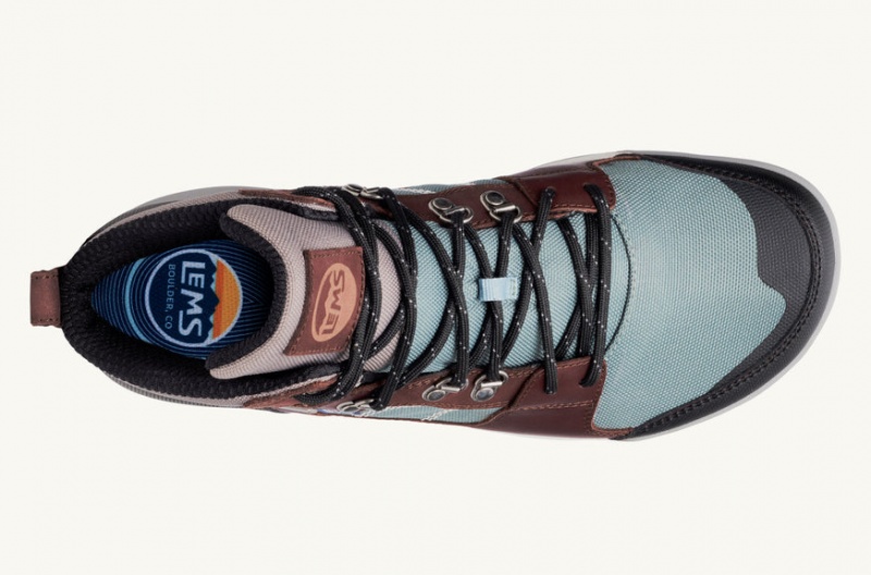 Kozaki Trekkingowe Lems Outlander Nieprzemakalne Boot Miedź Głęboka Zielone Polska | EGP-50818