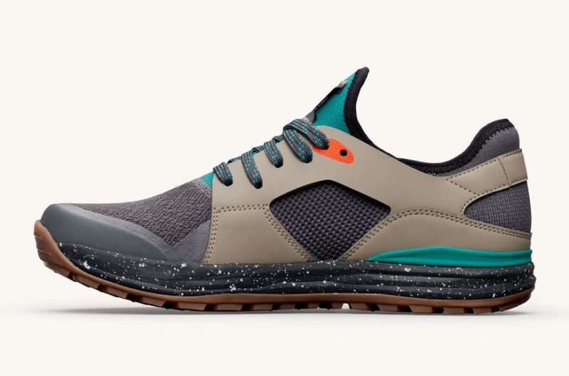 Buty Męskie Lems Mesa Beżowe Turkusowe Polska | PDP-12453