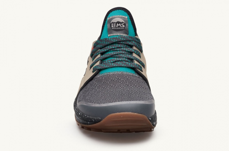 Buty Męskie Lems Mesa Beżowe Turkusowe Polska | PDP-12453