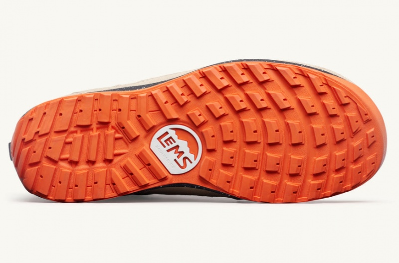 Buty Damskie Lems Primal Pursuit Mid Nieprzemakalne Beżowe Zielone Polska | YEQ-03059