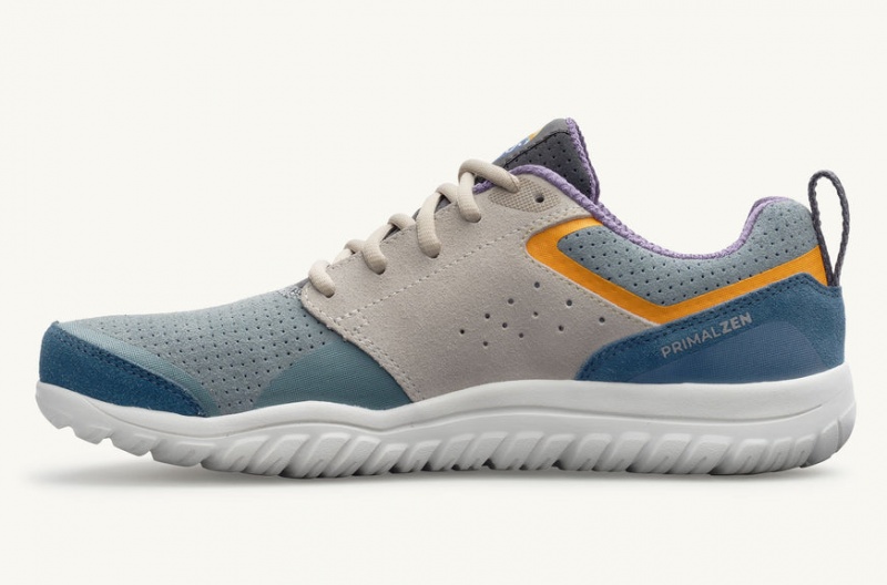 Buty Męskie Lems Primal Zen Zamszowe Beżowe Zielone Polska | TKX-02462